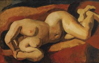 Marcel Gromaire - Grand Nu Rouge