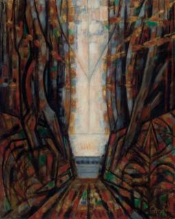 Marcel Gromaire - Le chemin normand