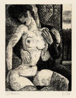 Marcel Gromaire - Le Couple (Gromaire 109)