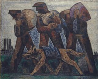 Marcel Gromaire - Les contrebandiers