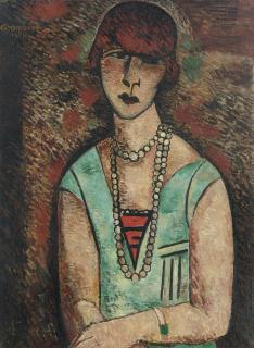 Marcel Gromaire - Mademoiselle Thévin