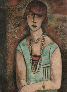 Marcel Gromaire - Mademoiselle Thévin