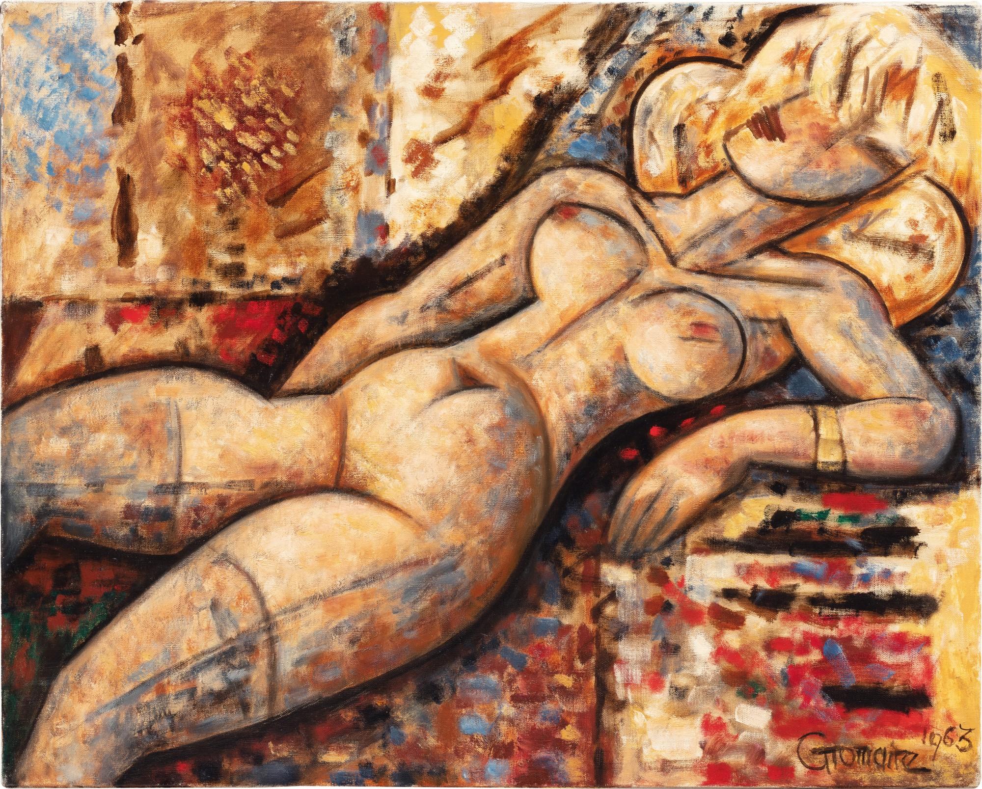 Marcel Gromaire - Nu couché blond