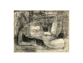 Marcel Gromaire - Nu étendu