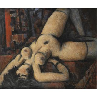 Marcel Gromaire - Nu Sur Un Tapis