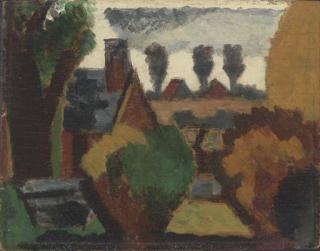 Marcel Gromaire - Paysage