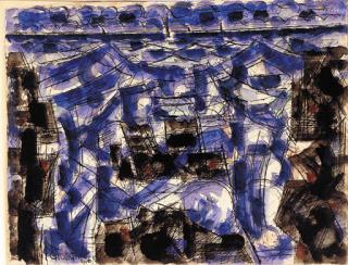 Marcel Gromaire - Tempête bleue