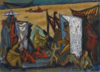 Marcel Janco - On The Beach