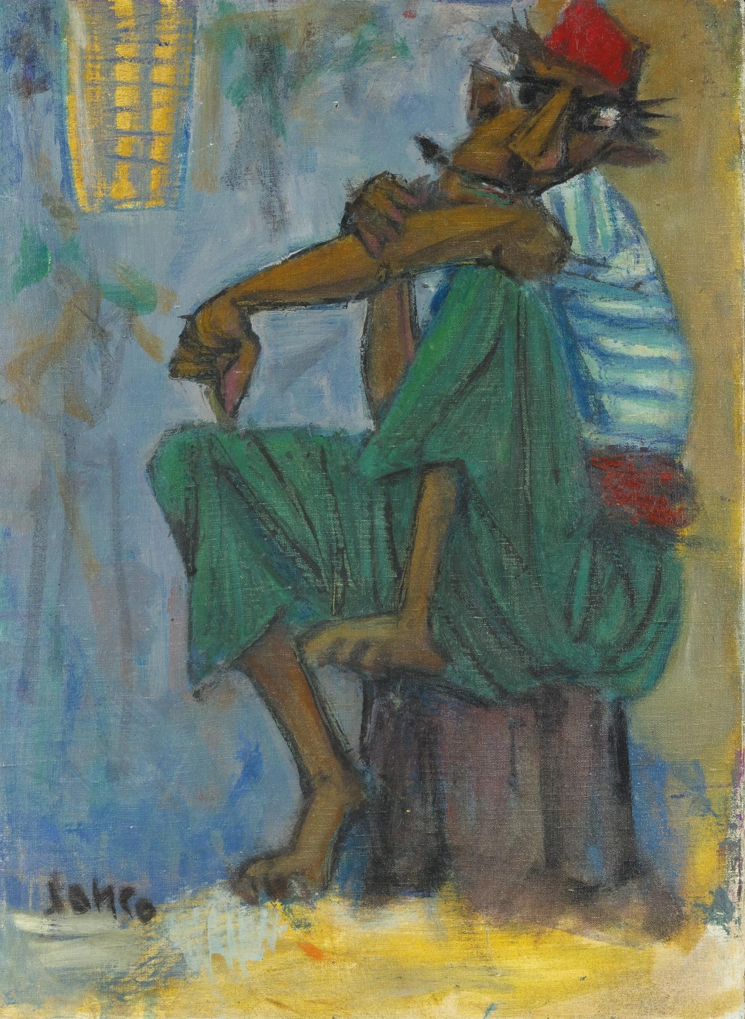 Marcel Janco - Porteur Arabe