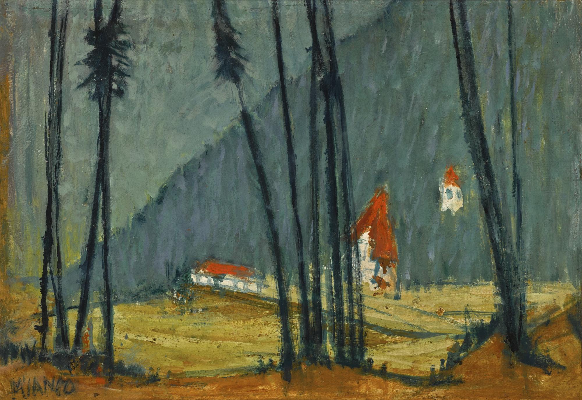 Marcel Janco - Romanian romanian Landscape