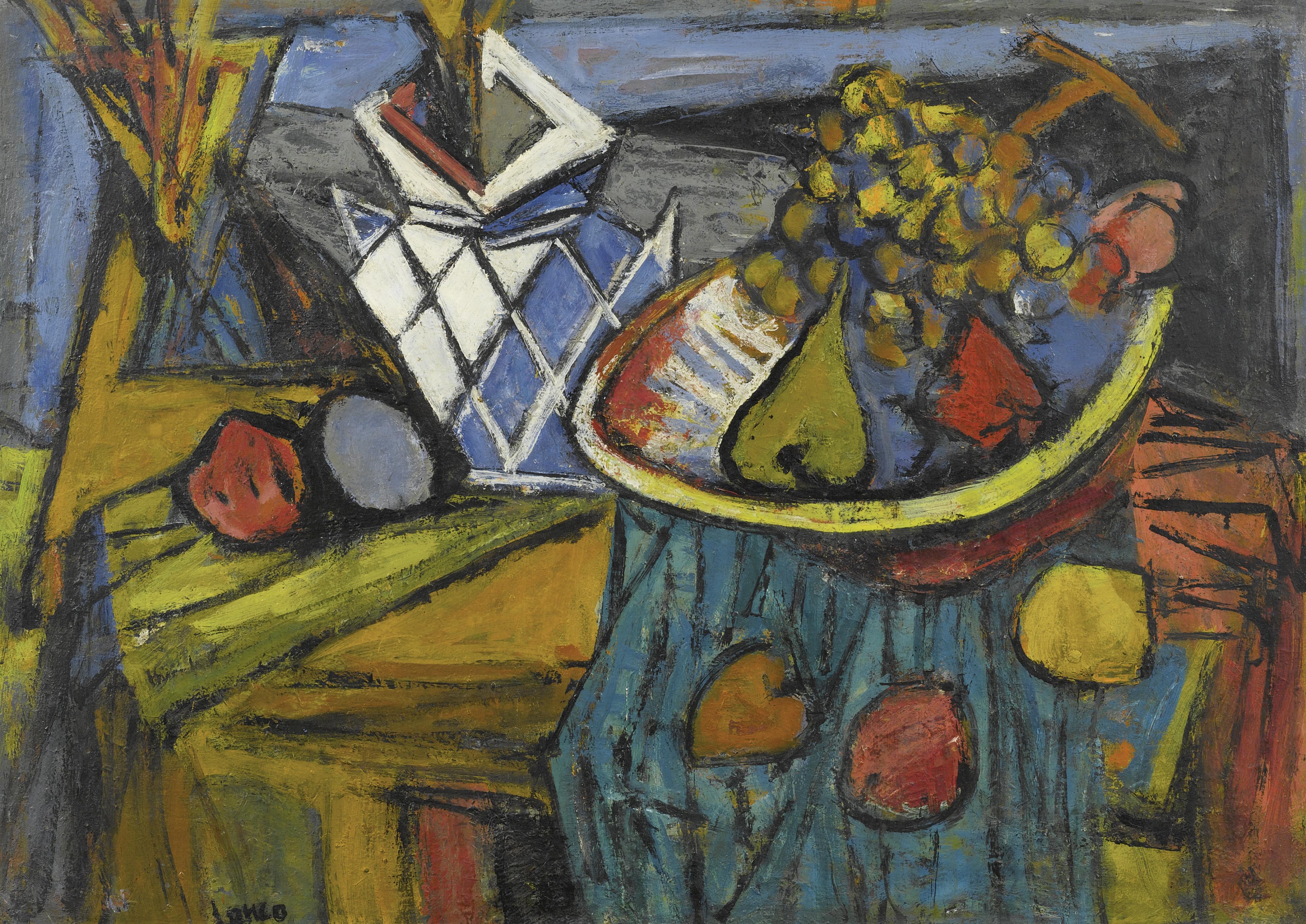 Marcel Janco - Still Life With Fruit