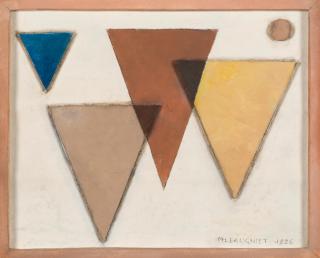 Marcel-Louis Baugniet - Les trois triangles bruns