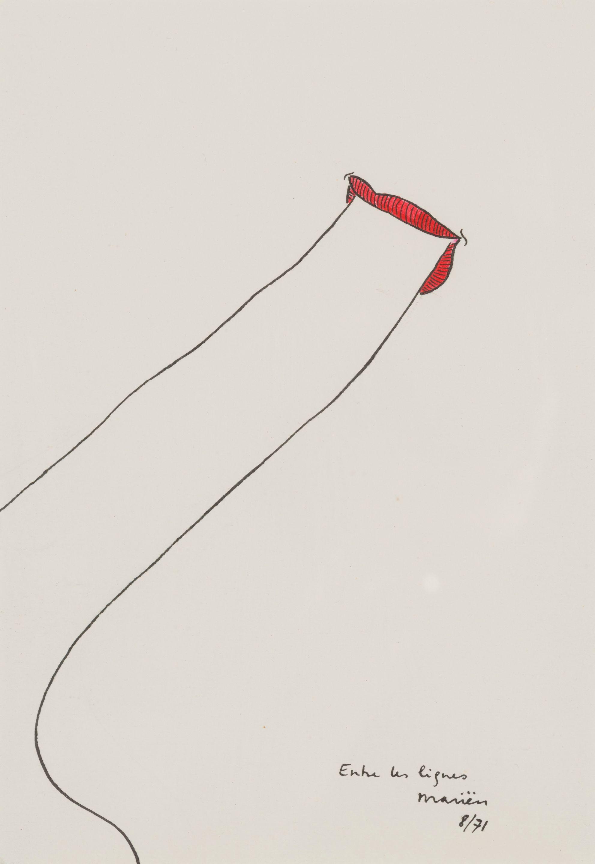 Marcel Mariën - Entre les lignes