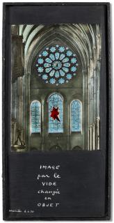 Marcel Mariën - Image par le Vide changée en Object