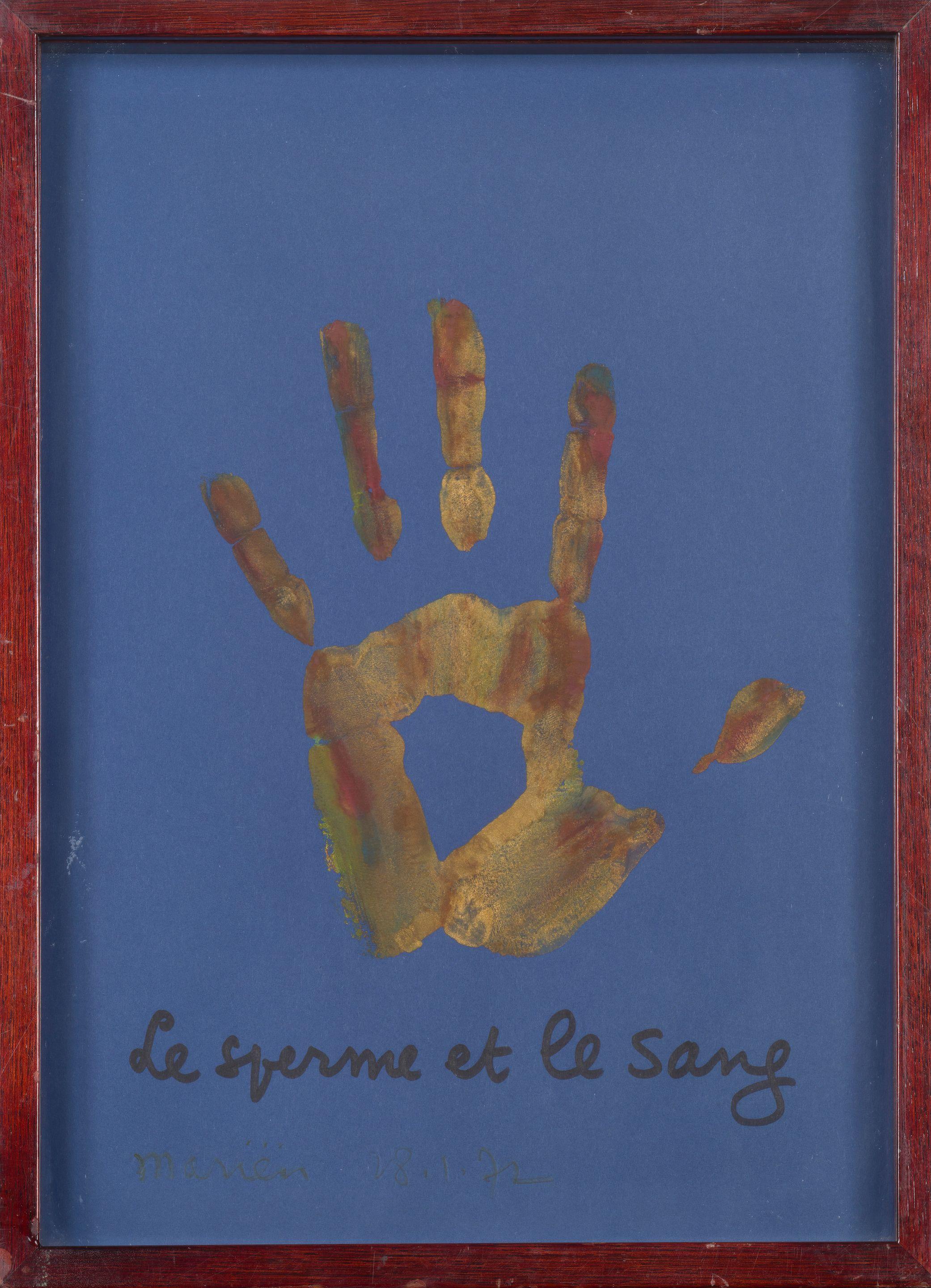 Marcel Mariën - Le sperme et le sang