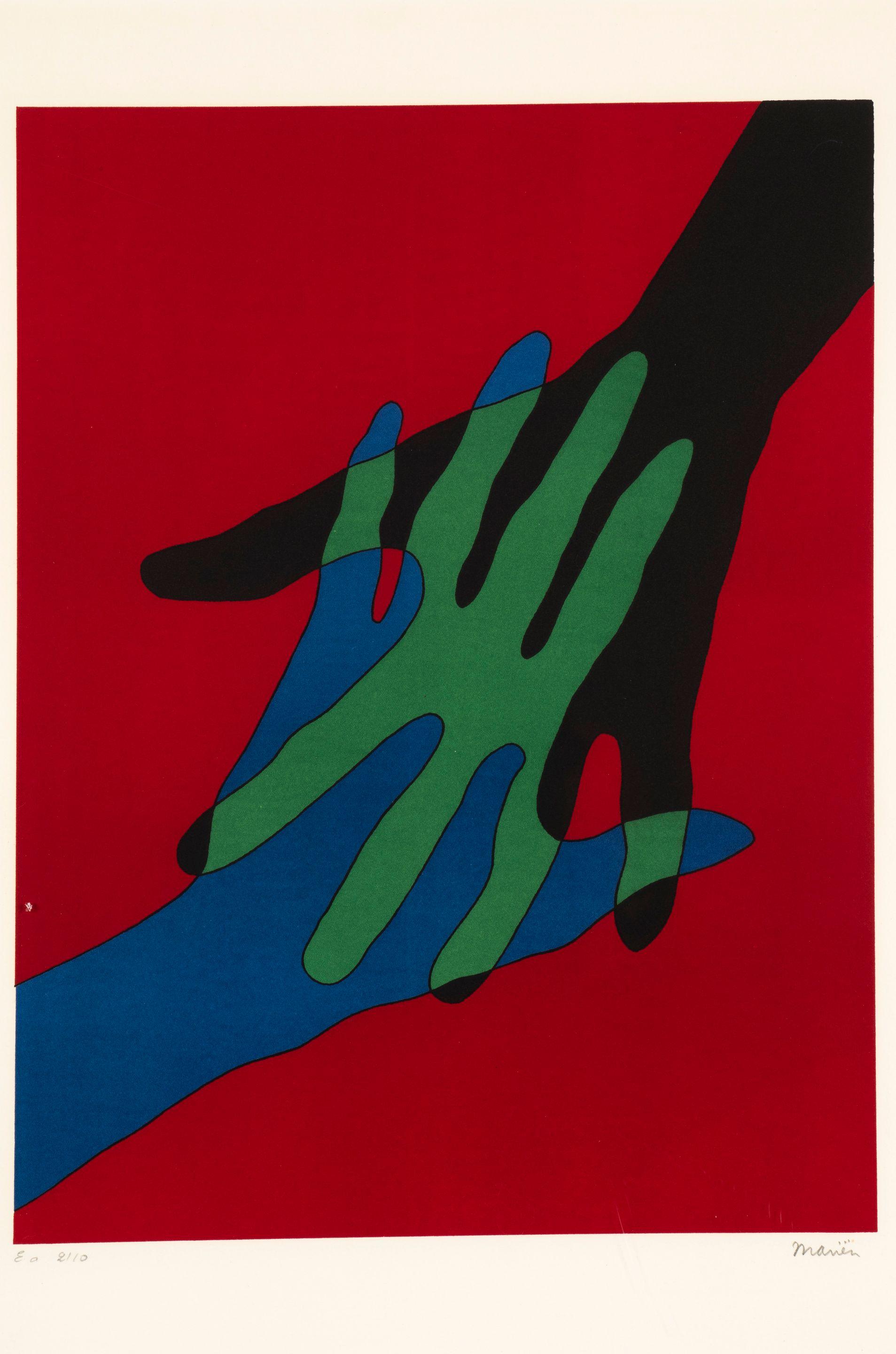 Marcel Mariën - Mains, 1970