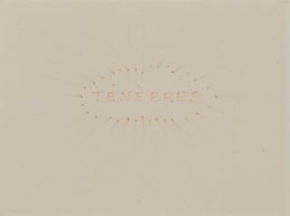 Marcel Mariën - Ténèbres