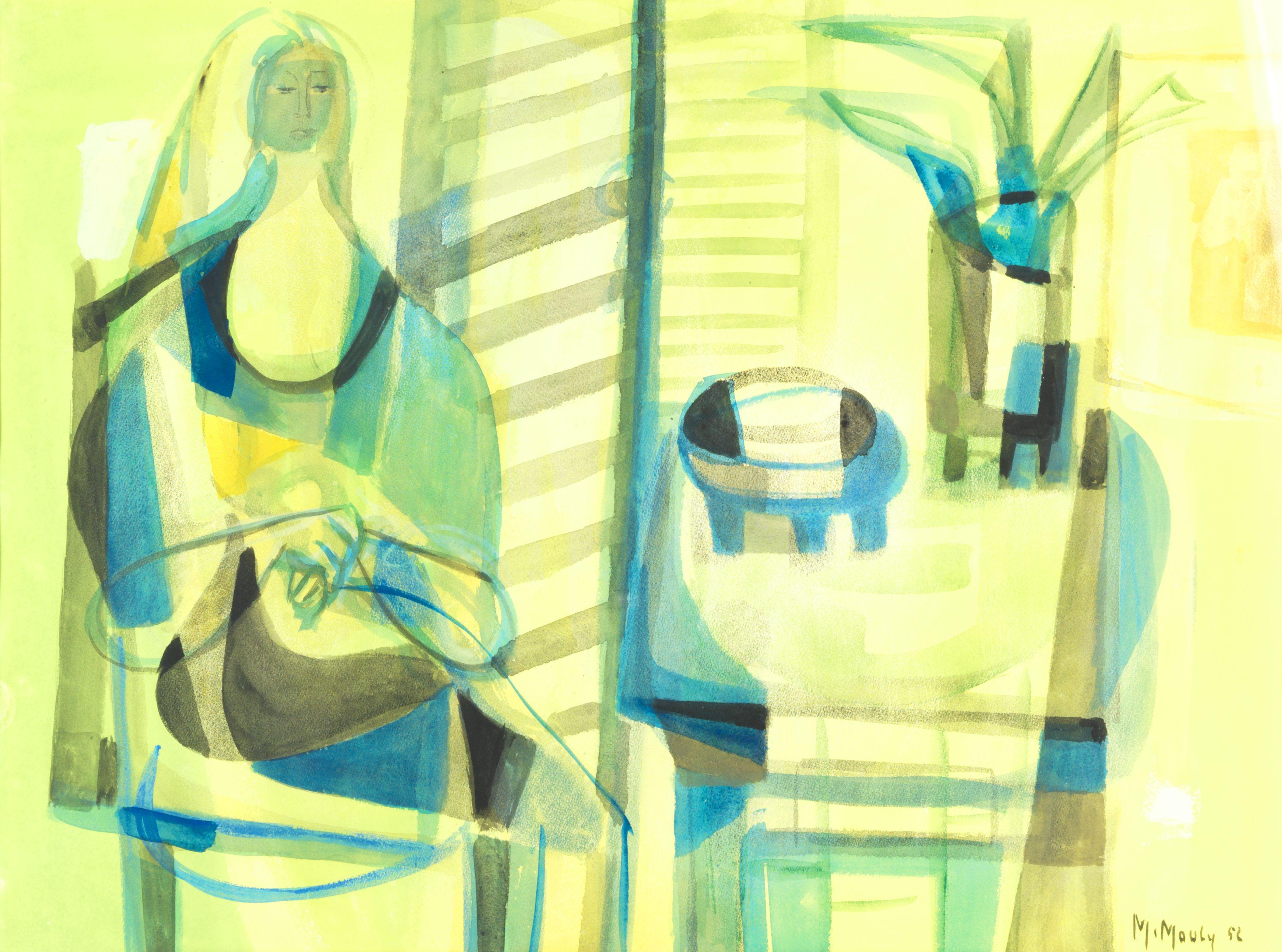 Marcel Mouly - A study in yellow