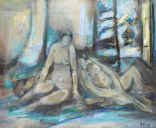 Marcel Mouly - \'Nus A La Chambre Jaune\'