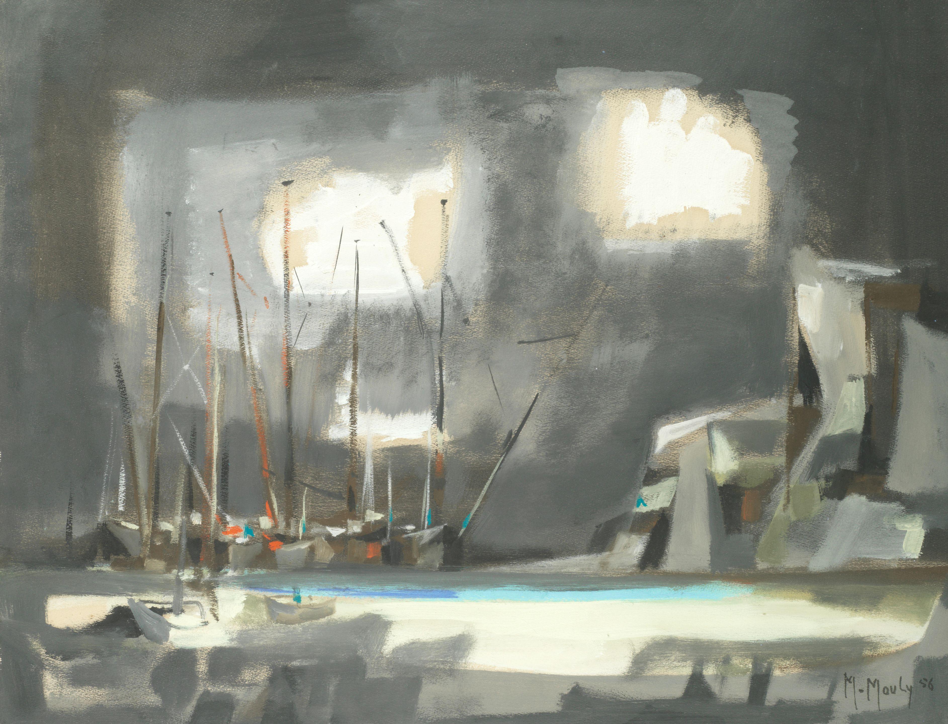 Marcel Mouly - Port Normande