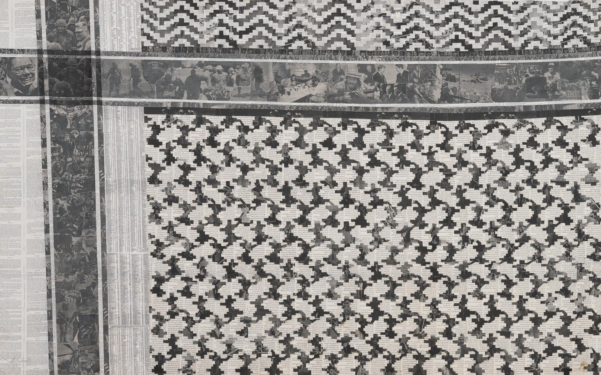 Marcel Odenbach - Ohne Titel (Palestine Flag)