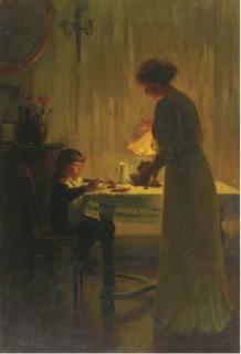 Marcel Rieder - A child\'s supper