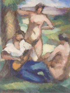 Marcel Roche - Les baigneuses