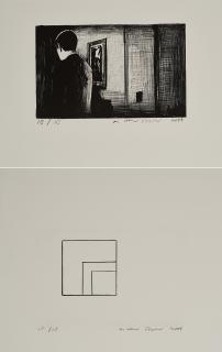 Marcel Van Eeden - Ohne Titel (2-teiliges Konvolut).