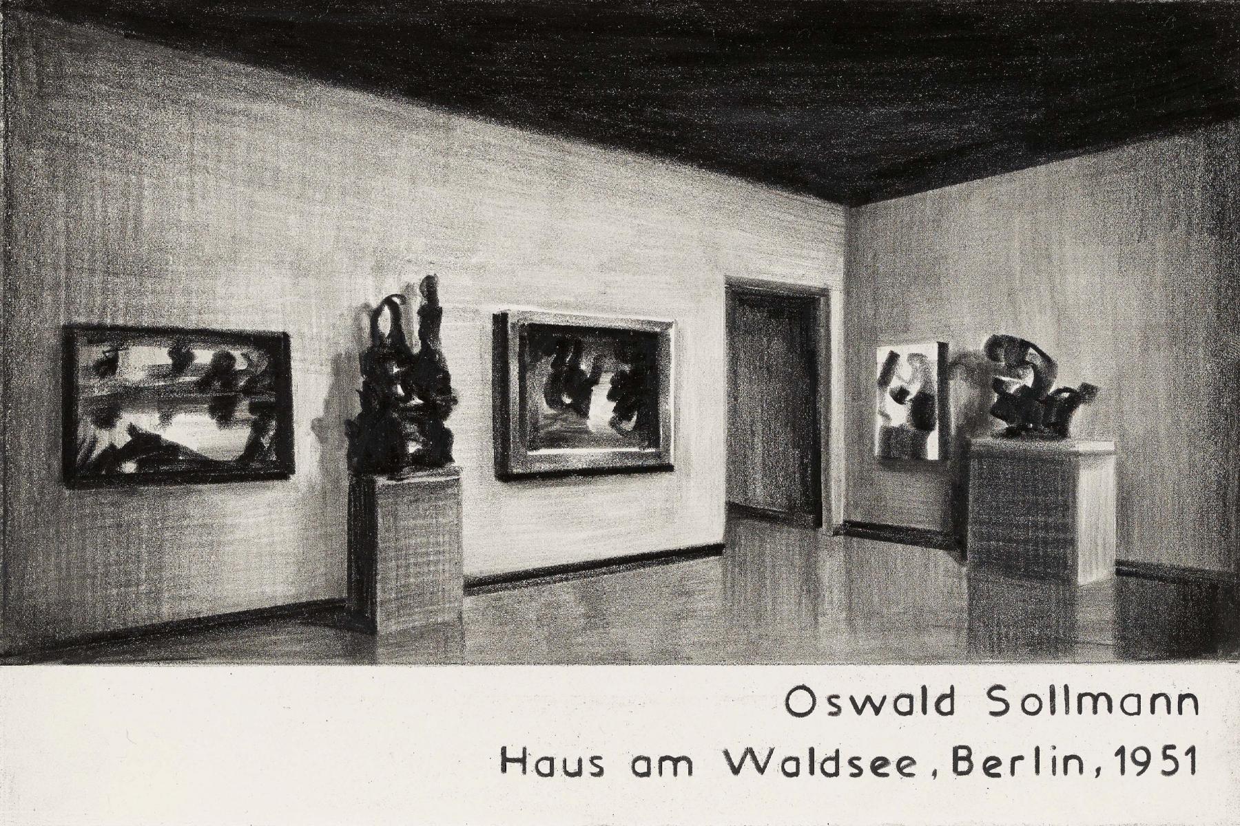 Marcel van Eeden - Oswald Sollman, Haus am Waldsee 1951