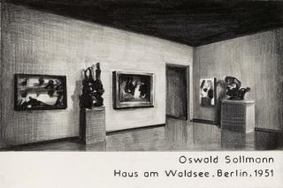 Marcel van Eeden - Oswald Sollman, Haus am Waldsee 1951