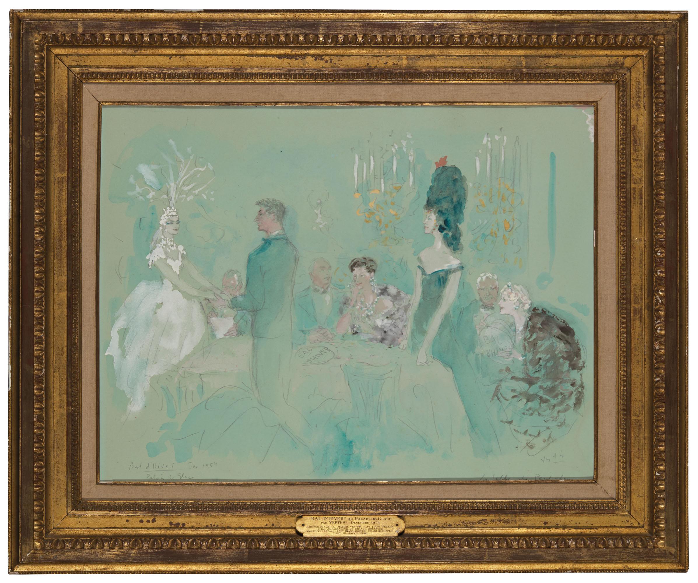 Marcel Vertès - Bal d\'Hiver