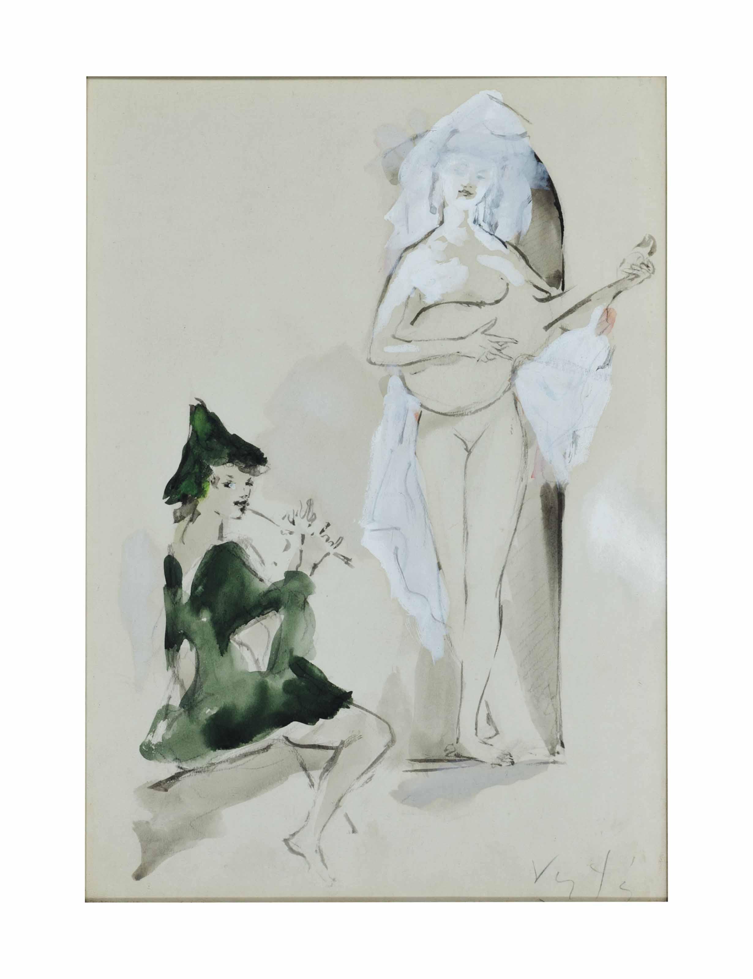 Marcel Vertès - Musiciens