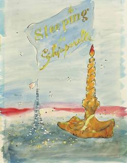 Marcel Vertès - Sleeping (Projet D\'Affiche)