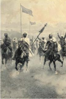 Marcelino de Unceta y Lopez - Carga árabe