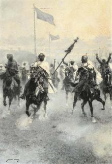 Marcelino De Unceta Y Lopez - Carga árabe