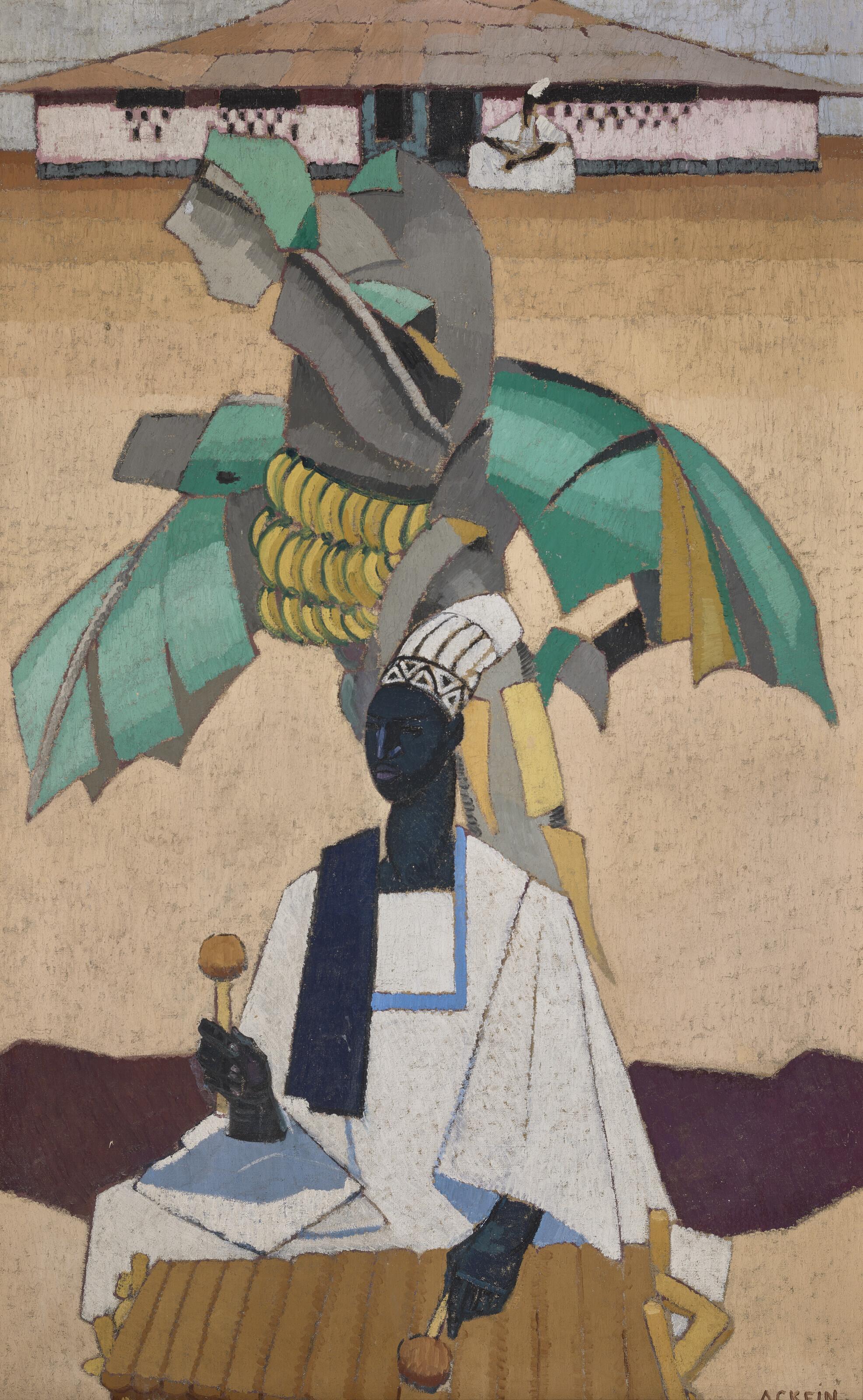 Marcelle Ackein - Joueur de balafon