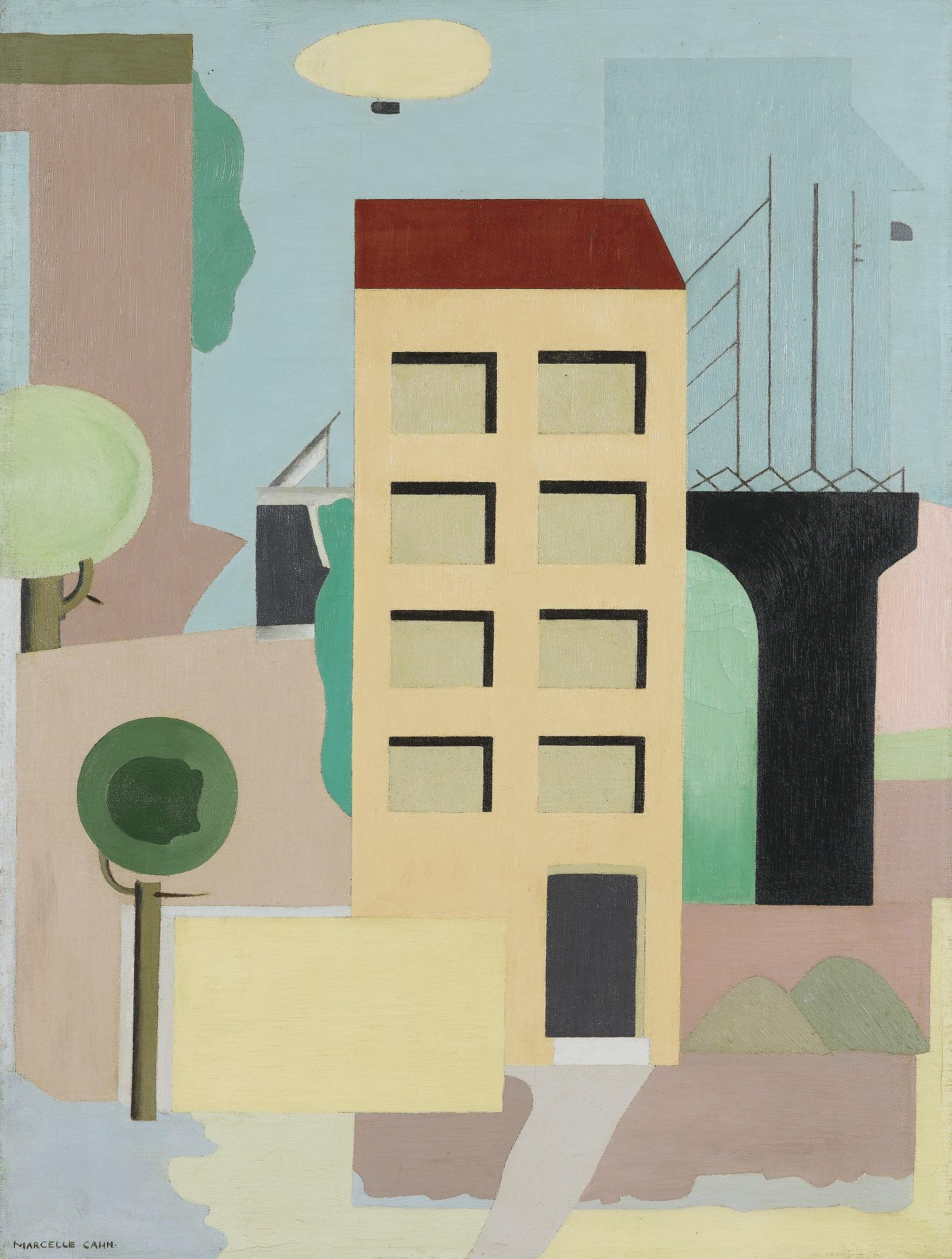 Marcelle Cahn - Le Dirigeable