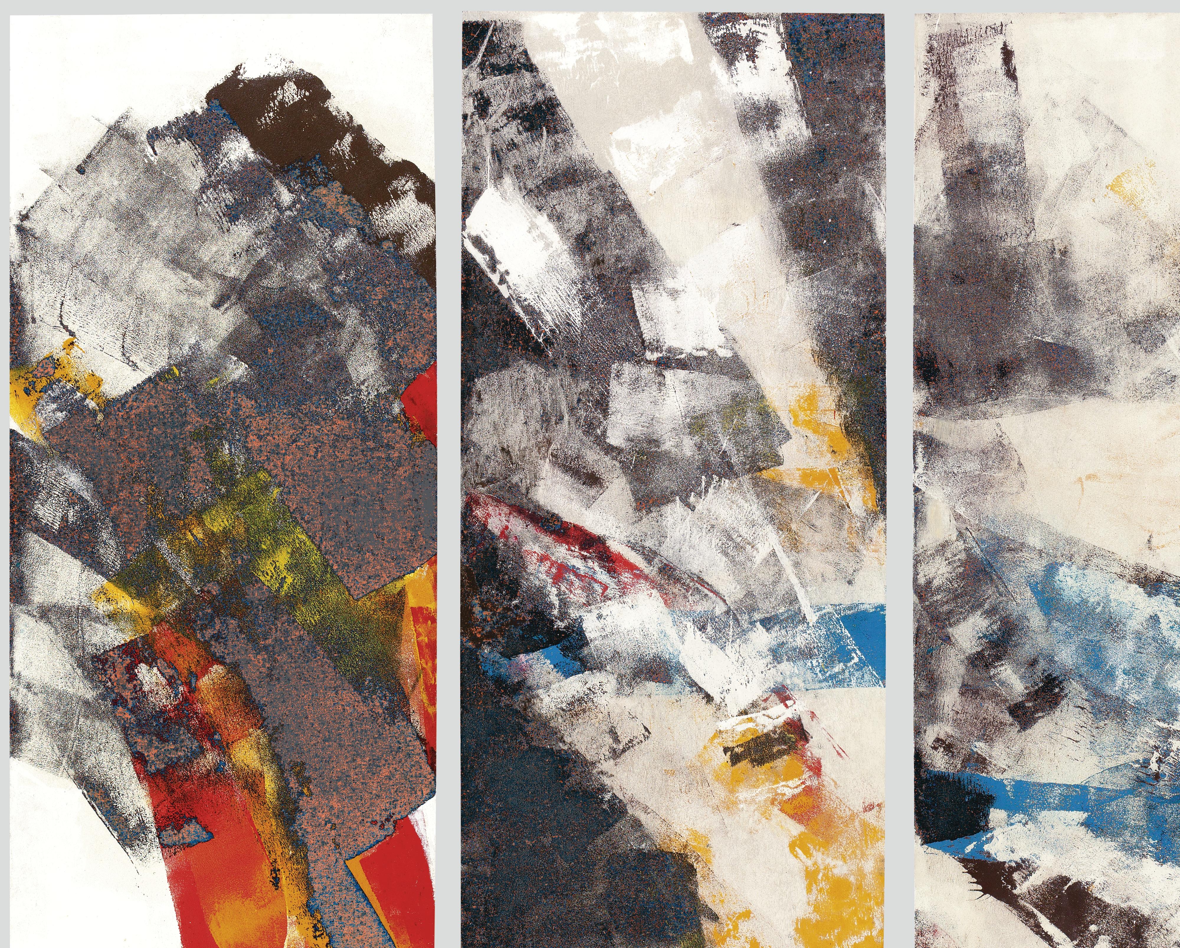 Marcelle Ferron - Untitled (Triptych)