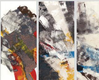 Marcelle Ferron - Untitled (Triptych)