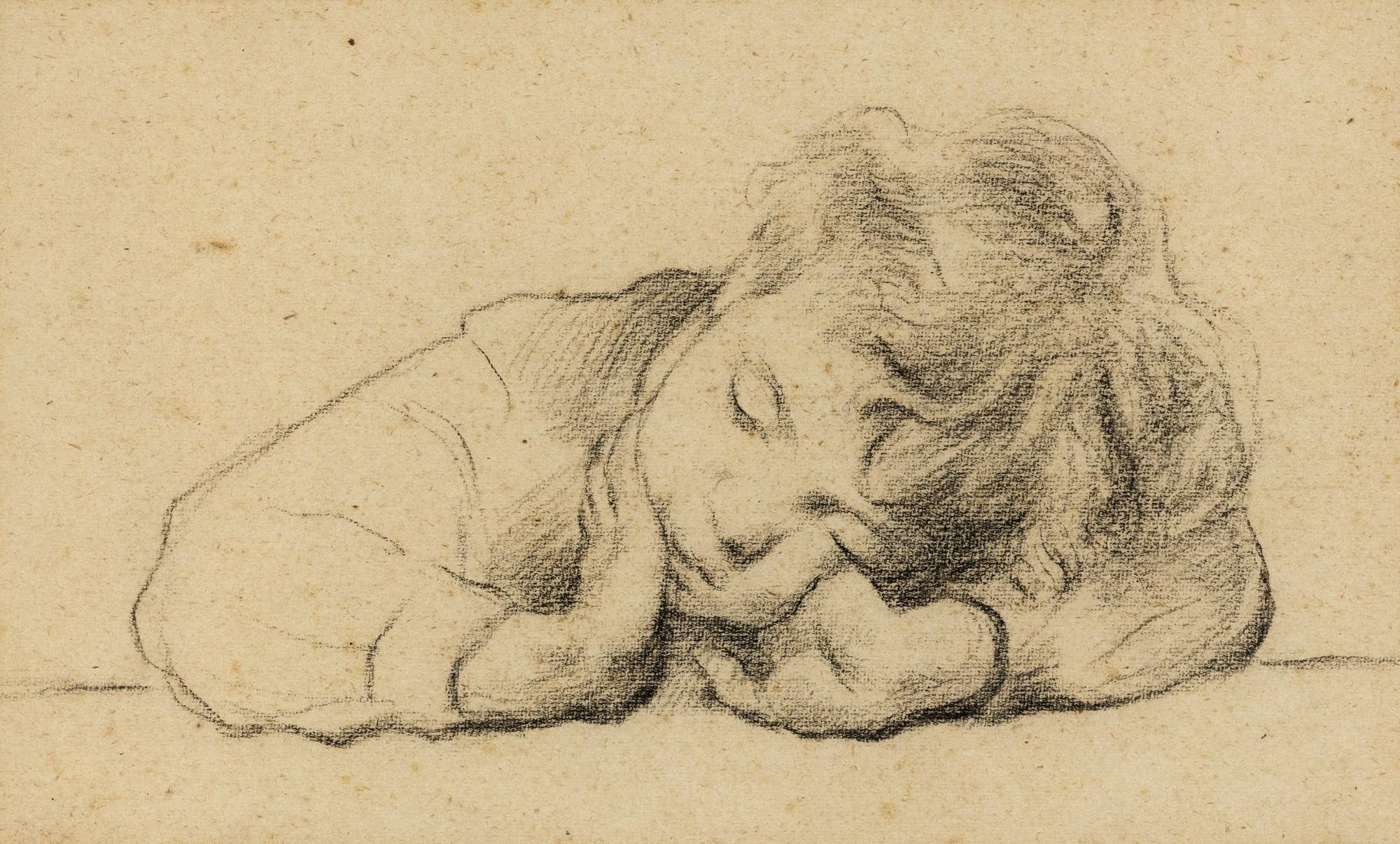 Marcellin Gilbert Desboutin - Boy sleeping on a table