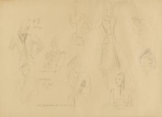 Marcello Dudovich - Figurini per Vogue