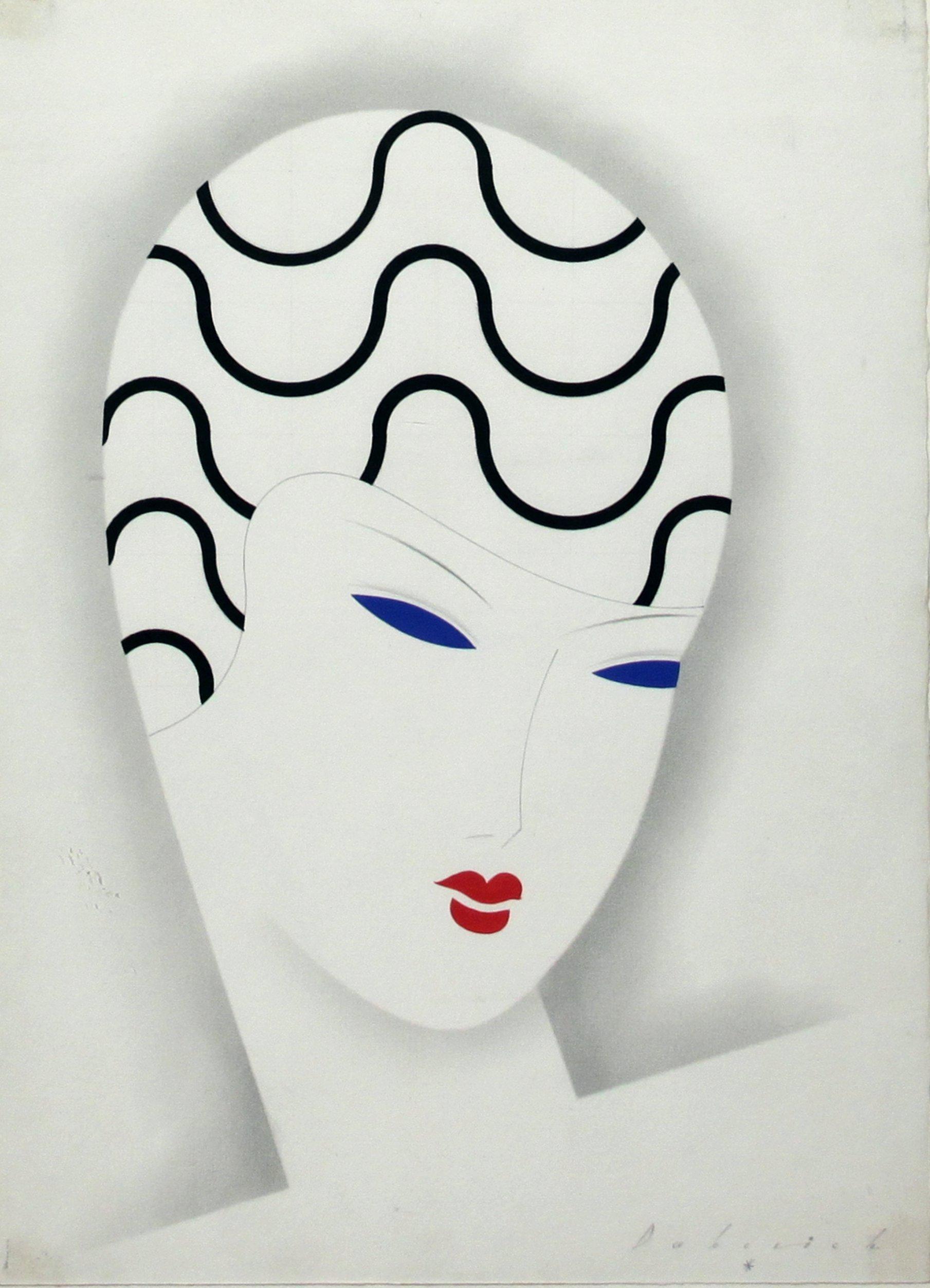 Marcello Dudovich - Testa anni trenta