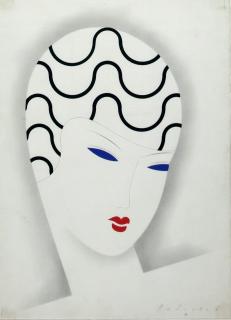 Marcello Dudovich - Testa anni trenta