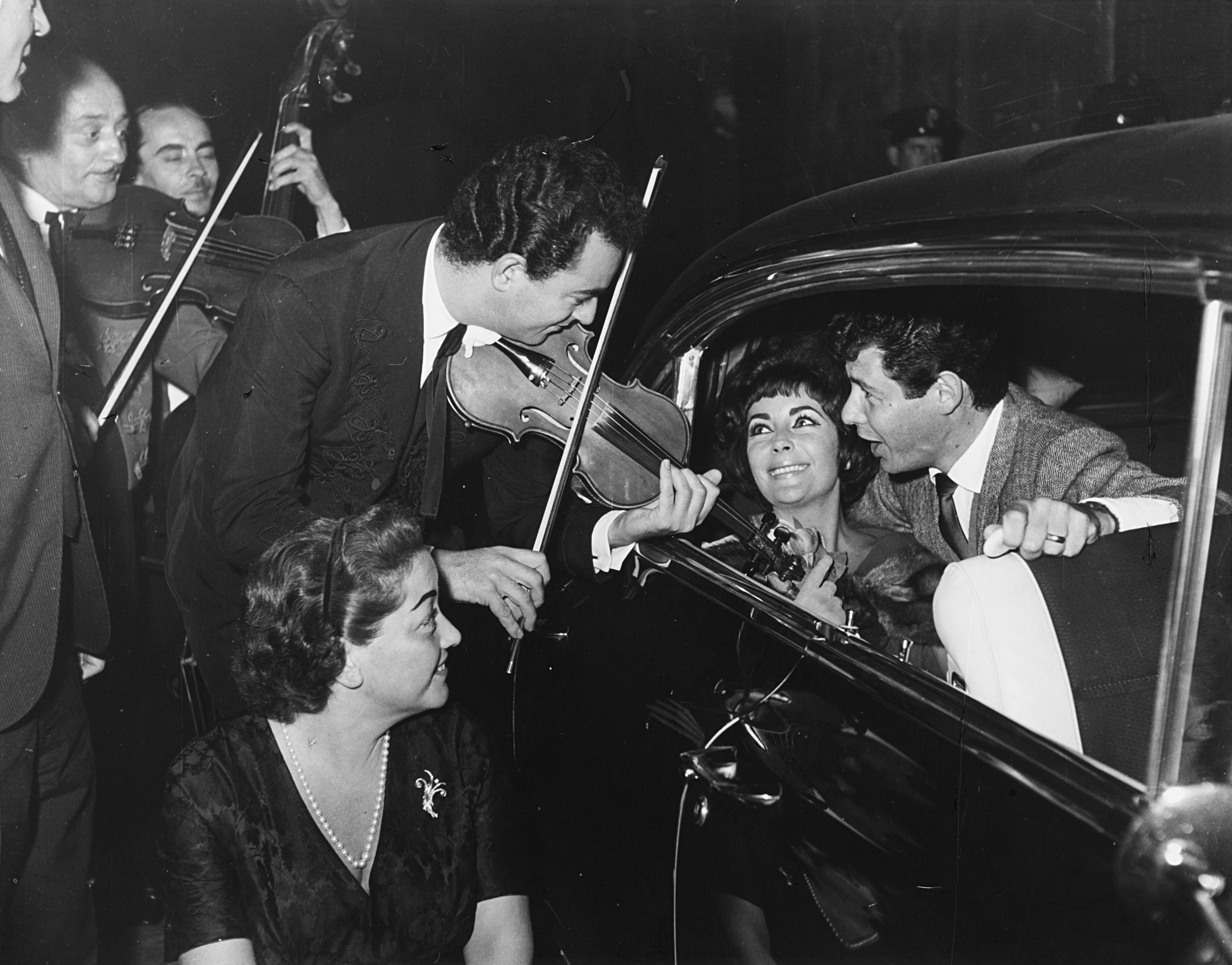 Marcello Geppetti - Liz Taylor e Eddie Fischer Roma 1960