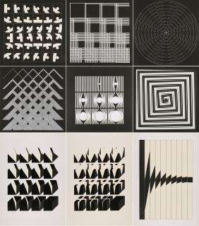 Marcello Morandini - Konvolut von 11 Serigrafien.