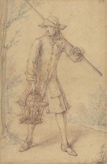 Marcellus Laroon II - A bird snarer