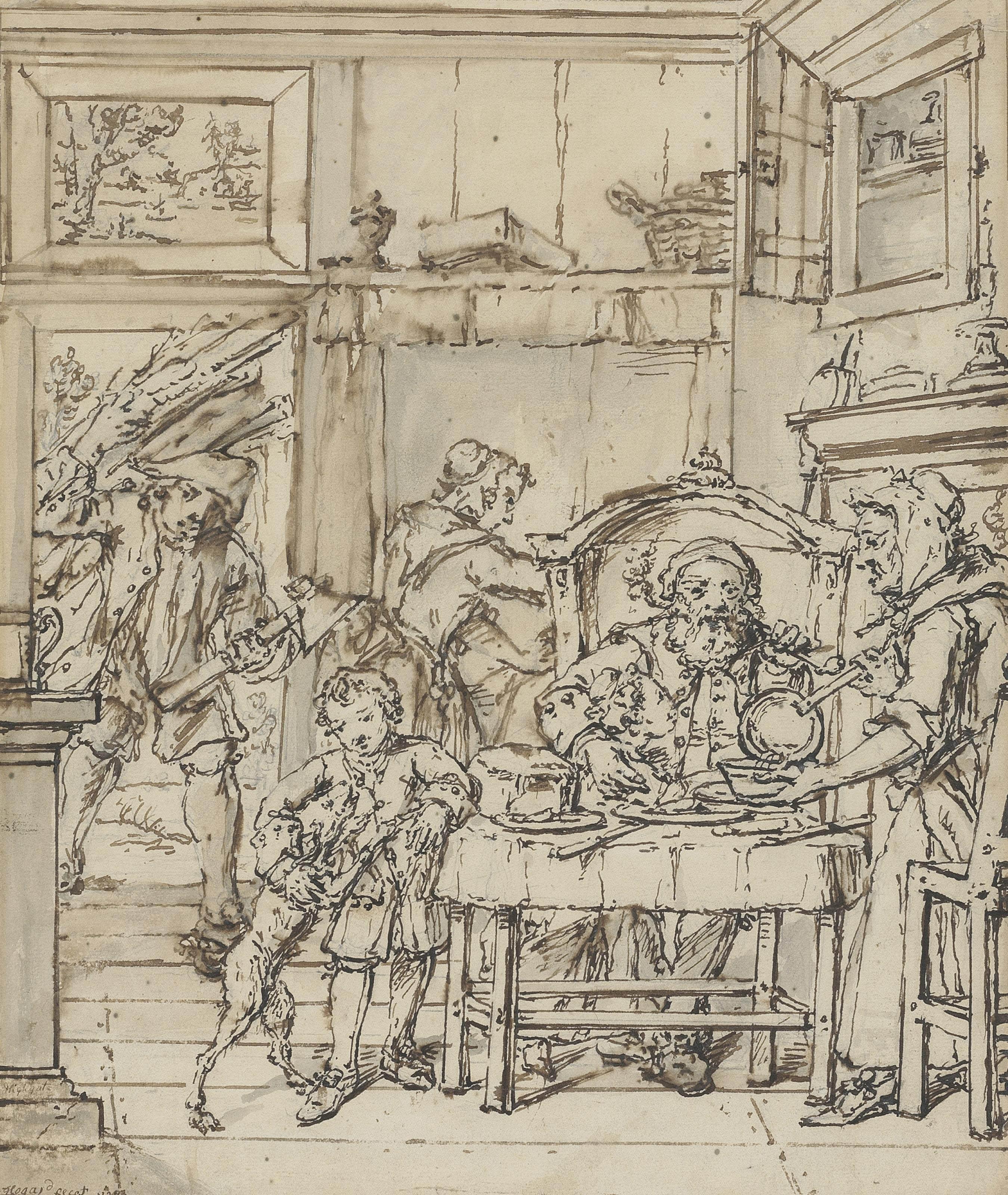 Marcellus Laroon II - Old age and comfort