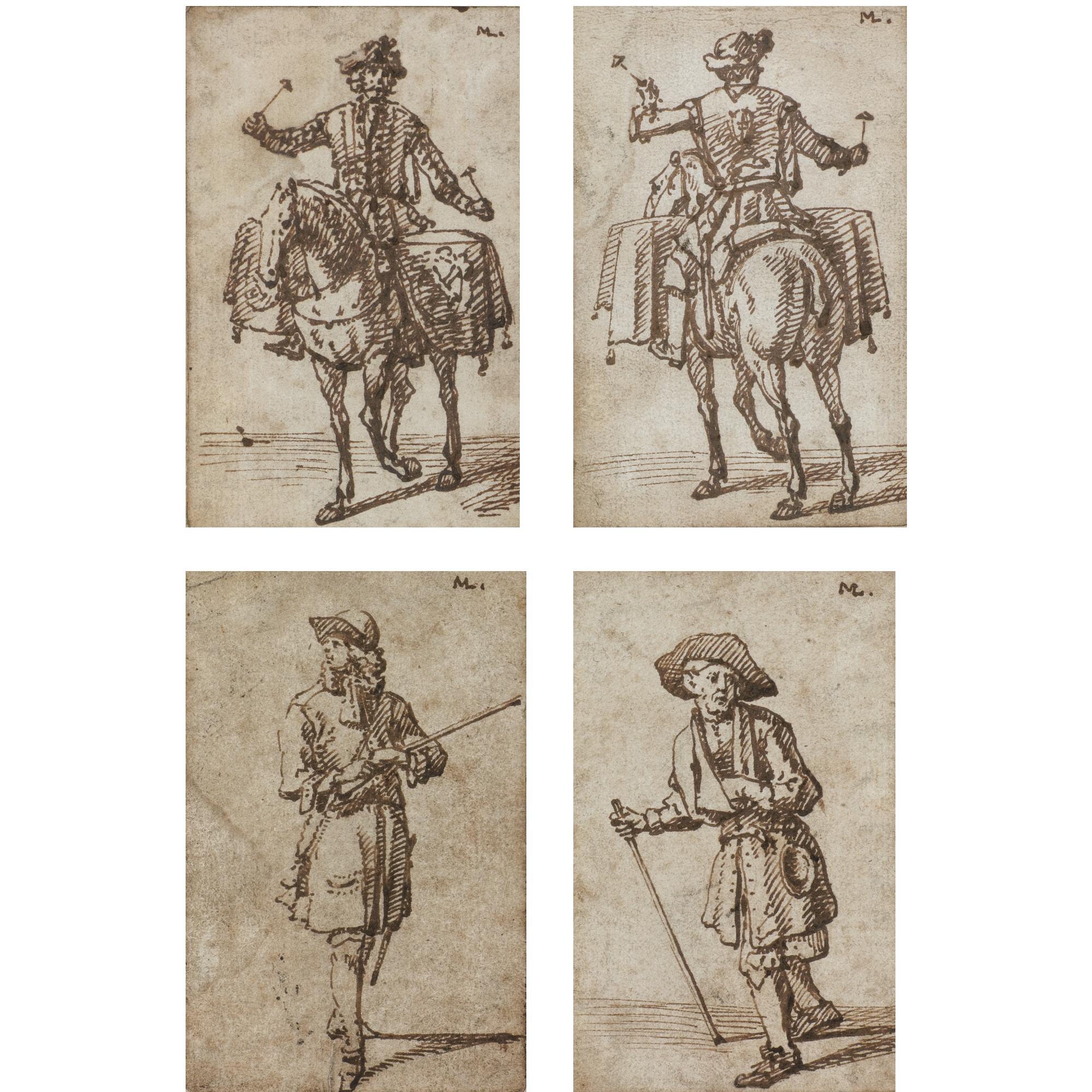 Marcellus Laroon - Figure Drawings