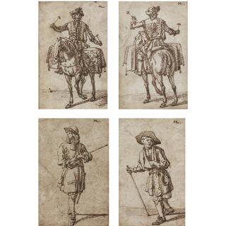 Marcellus Laroon - Figure Drawings