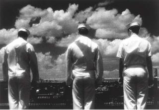 Marcia Lippman - Three Sailors on the J.F.K., Liberty Weekend; and Rugby Team, West Point